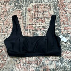 NWT Old Navy Square Navy Bikini Top